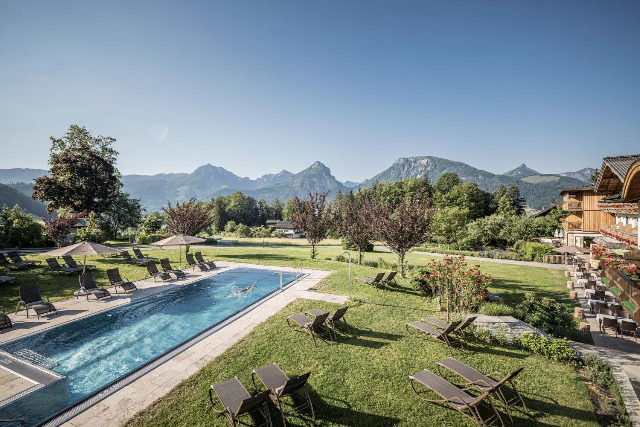 Bachmanngut Hotel Sankt Wolfgang im Salzkammergut Bagian luar foto